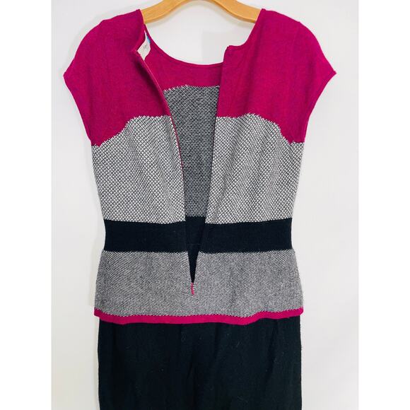 Sparrow by Anthropologie Color Block Dress - Women's Size M - Soft, Peplum Style - Picture 3 of 9